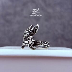 حلقه مردانه ترک طرح ذوالفقار