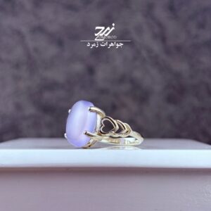 انگشتر نقره زنانه عقیق سوسنی