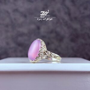 انگشتر نقره زنانه عقیق سوسنی